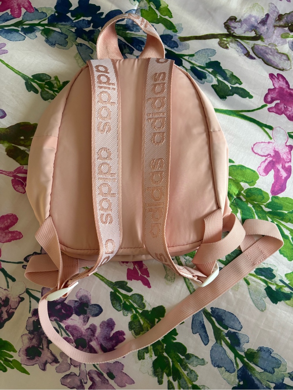 Adidas Linear II Mini Backpack in Vapour Pink - Picture 2 of 3